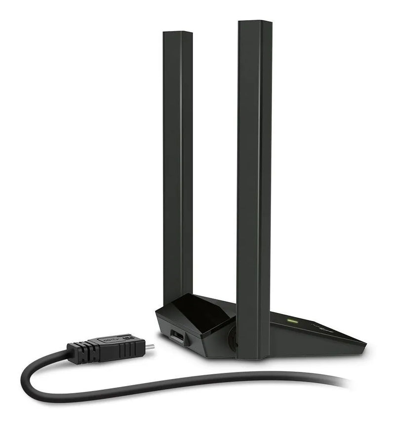 Tarjeta De Red Tplink T4u Plus Ac1300 5ghz Usb 2 Antenas