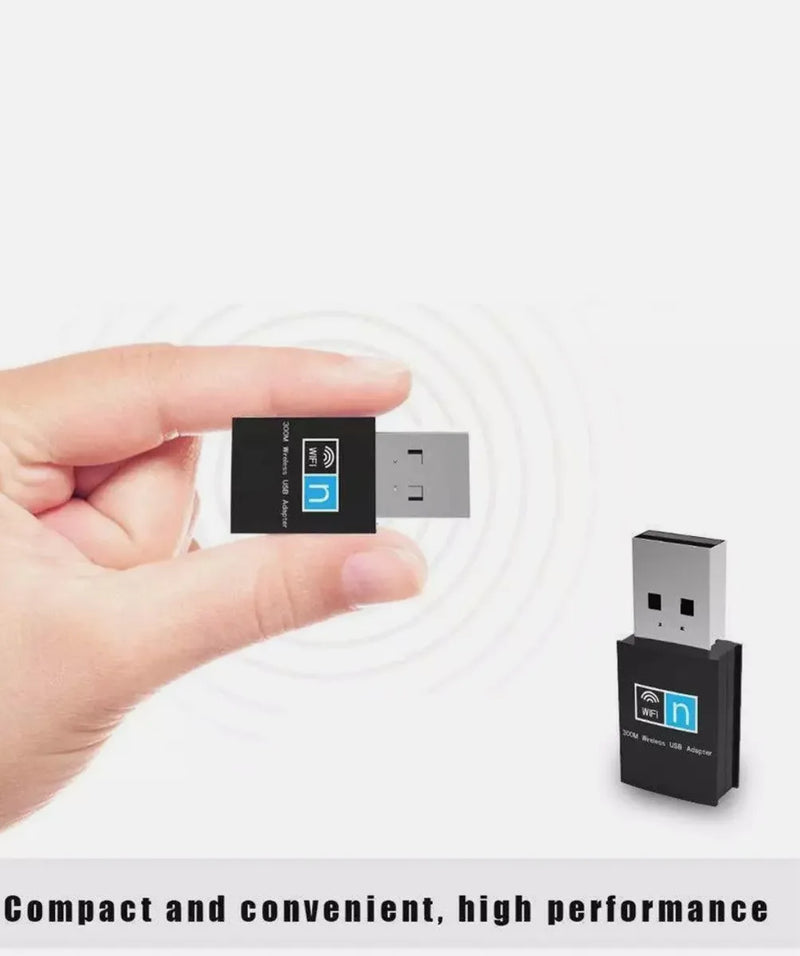 Adaptador Usb Wifi 300 Mbps