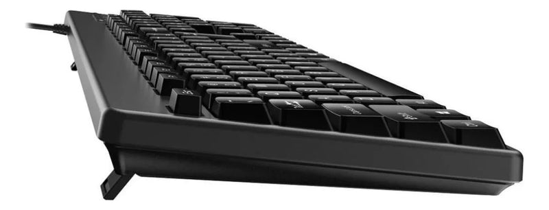 Teclado Genius QWERTY español color negro