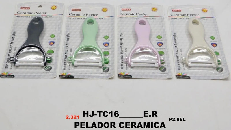Pelador Papas Manual Vertical Super Liviano Fruta Y Verdura Multicolor