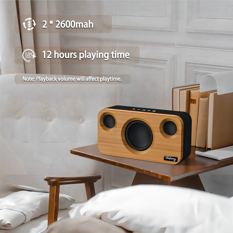 Altavoz Bluetooth Con Graves Profundos, Altavoz Portátil Ina