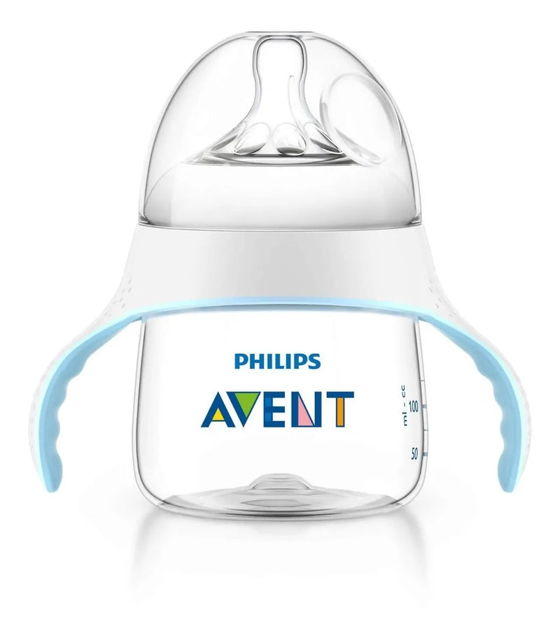 Avent Tetero Biberón Transición Al Vaso Con Asas Blanco Transición Al Vaso