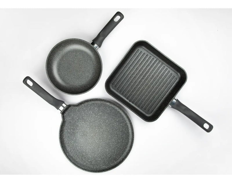 Plancha Imusa Gusto 28cm Redondo Gris