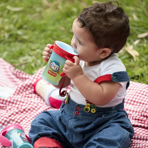 Vaso De Entrenamiento Fisher Price Bb1020 Azul Color Celeste