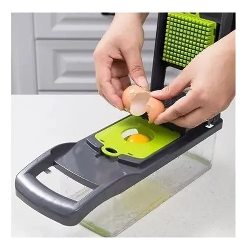 Procesador Picador Cortador Rallador Vegetal Fruta Alimentos Picador Con Recipiente 15 En 1