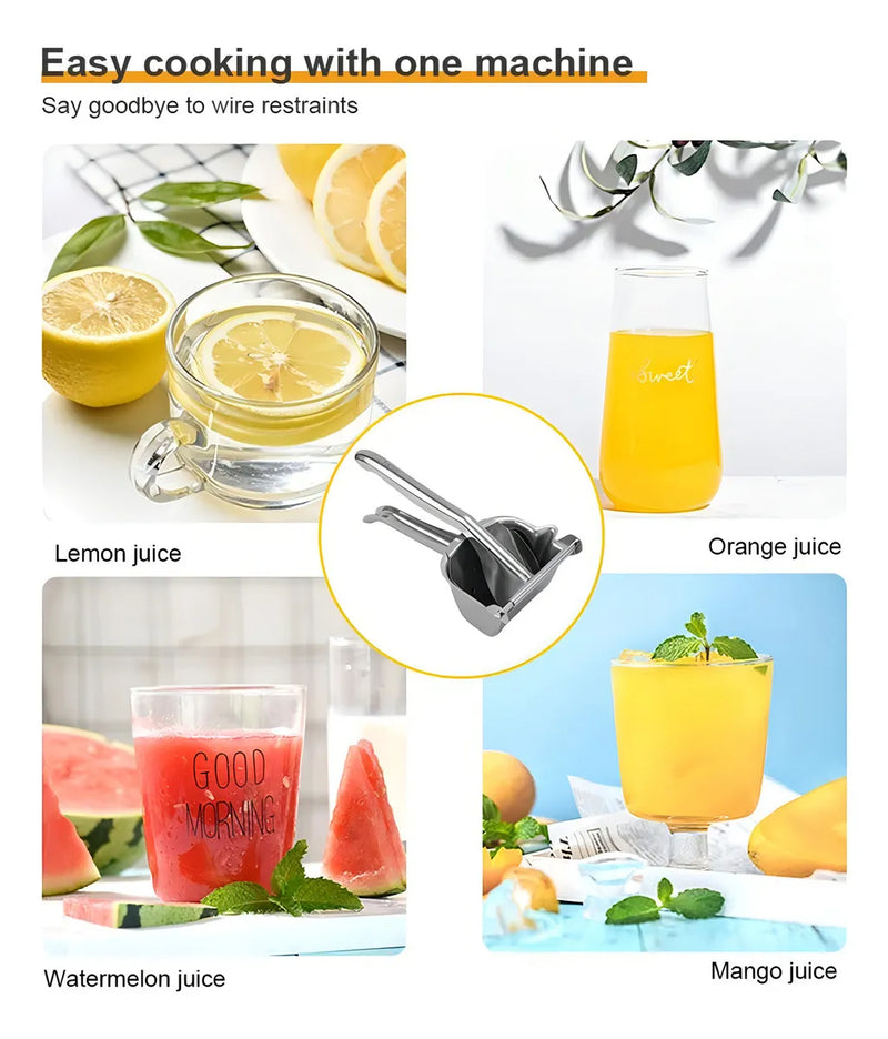 Exprimidor de fruta manual extra fuerte para naranja y limón