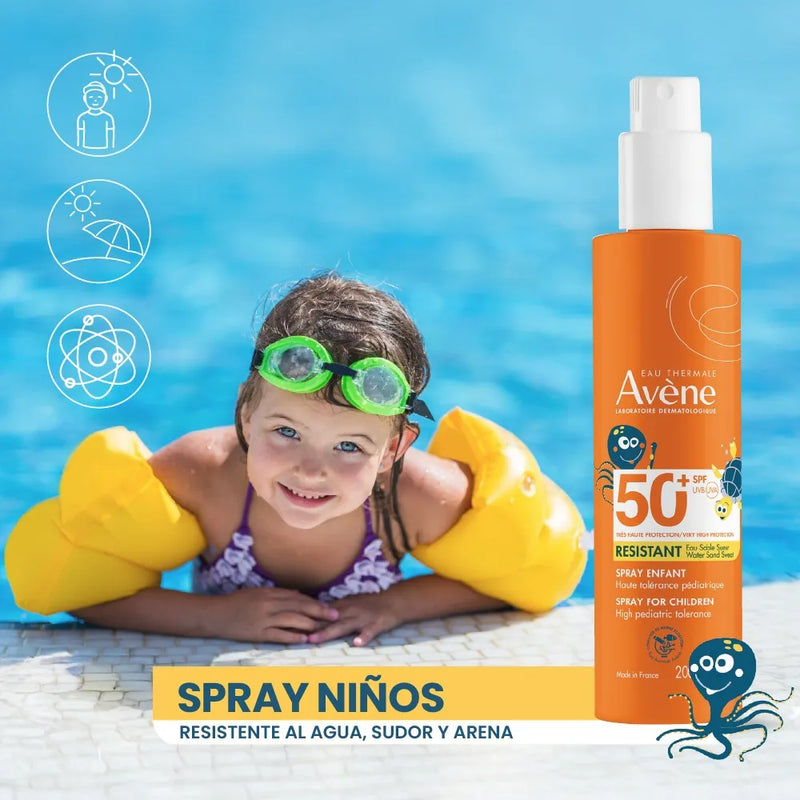 Ps Spray Niños Avene 50+ 200ml