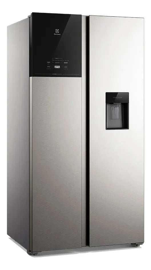 Nevecón Electrolux No Frost Side By Side 619l Inverter Au... Gris