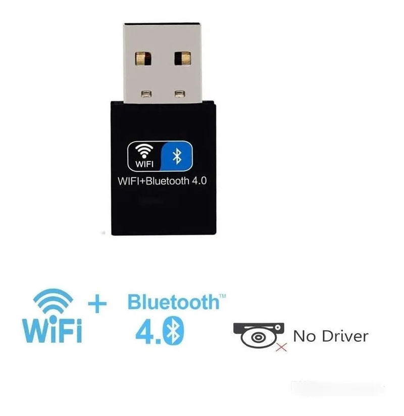 Wifi Y Bluetooth 4.0 150mbps Mini Tarjeta Red Usb