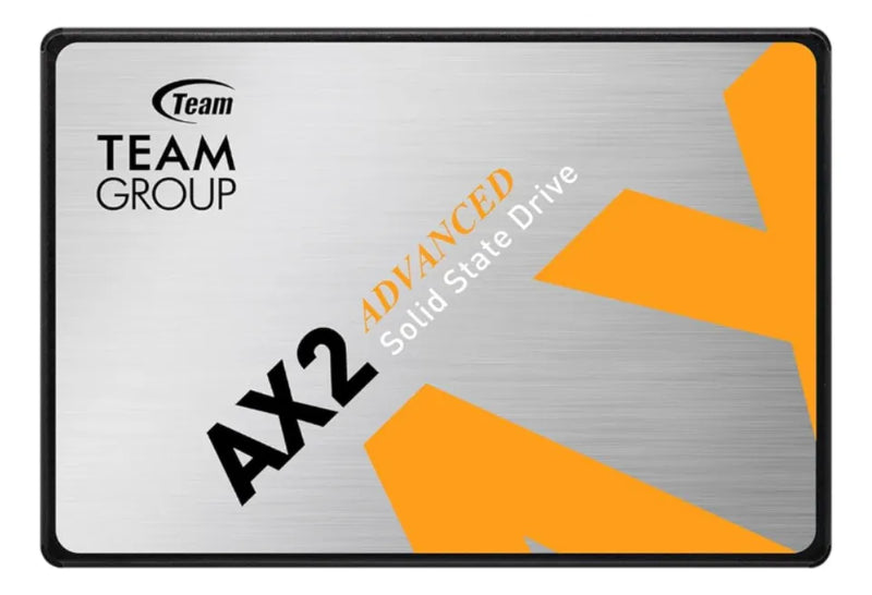 Unidad De Estado Solido De 1 Tera Sata Teamgroup Ax2 Naranja