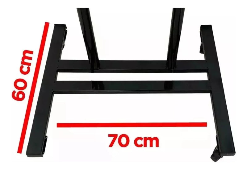 Soporte Pedestal Con Ruedas Para Tv 32 - 60 Precio Justo Negro