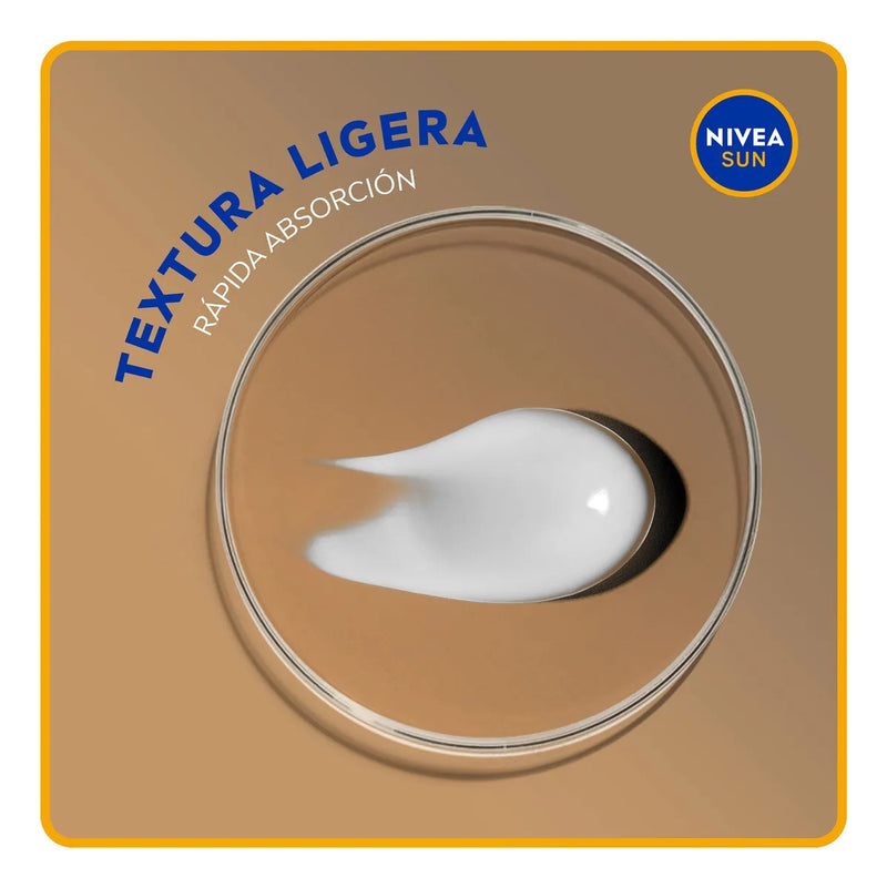 Nivea Sun Protect & Light Feeling Facial Fps 50 50ml