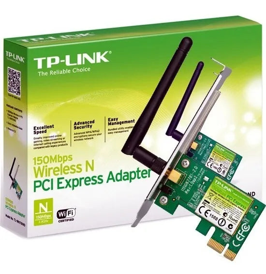 Adaptador Inalámbrico Pci Express N 150mbps 2.4ghz Tp-link
