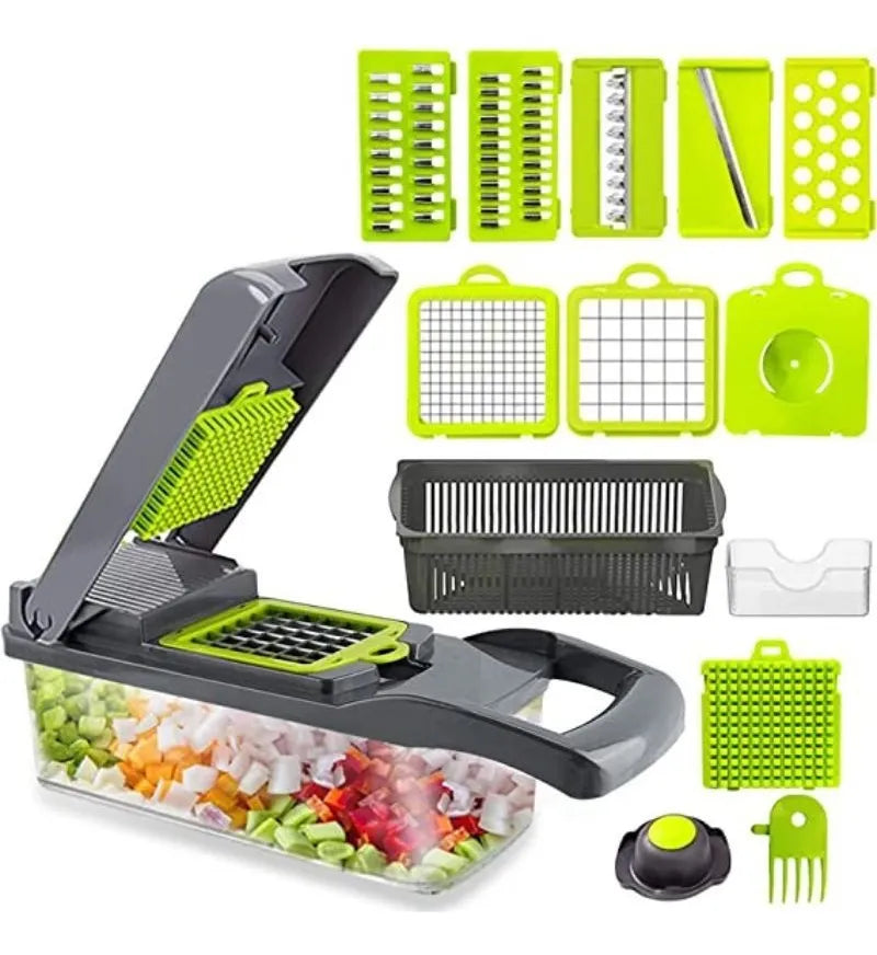 Mandolina Picatodo Multifuncional Para Verduras Y Frutas