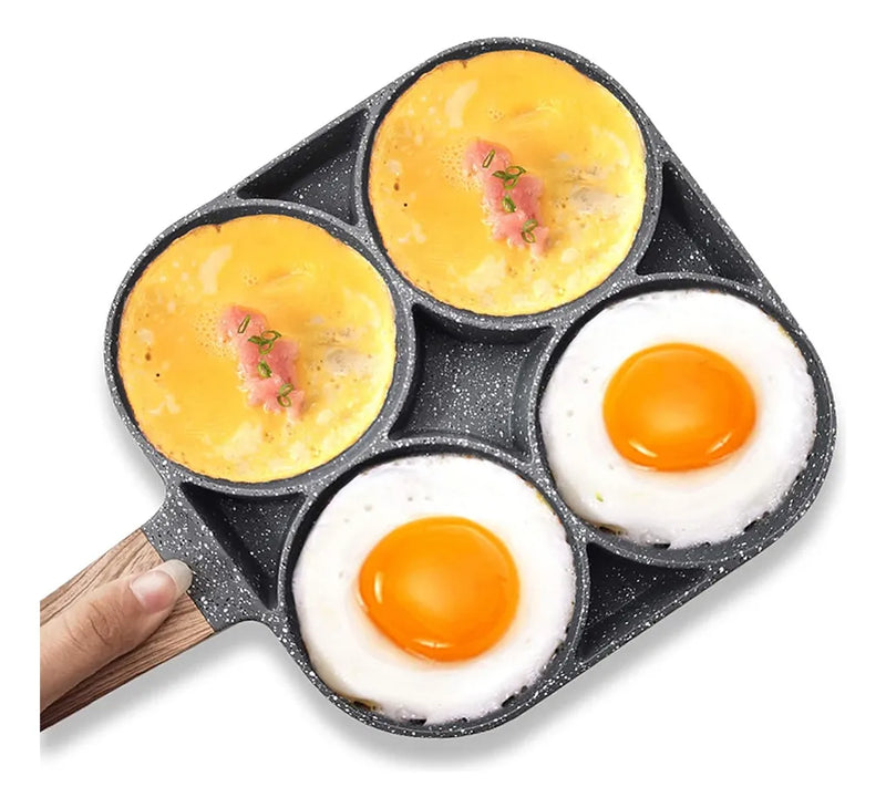 Sartén Antiadherente Sartén Para Huevos Sartén Para Panquequ Color 4 hole