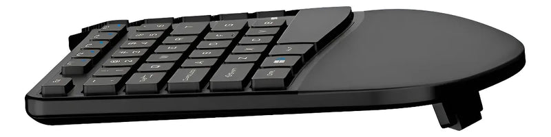 Teclado Genius Ergo Kb-700 Teclado Negro Idioma Español Latinoamérica