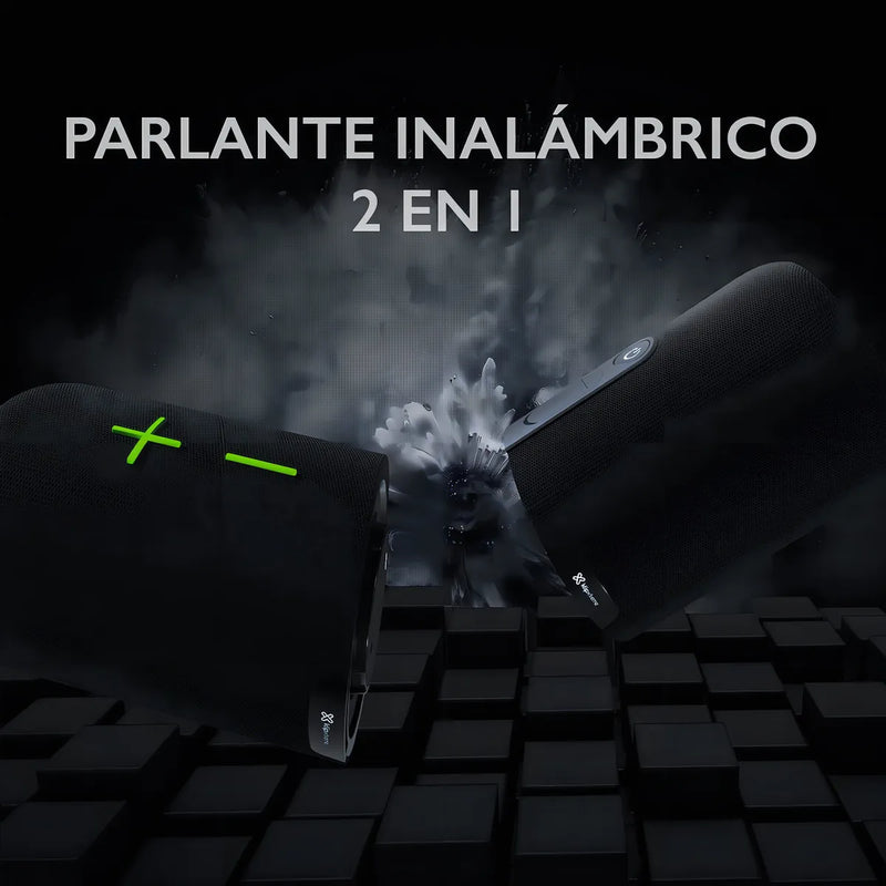 Parlante Portatil Klip Xtreme Vibe360 2-en-1 20w Bt Ipx7 Tws