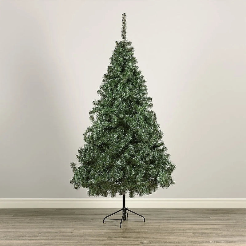 Árbol Andino 2.00m Navideño Para Decoración Muñecos Luces Verde