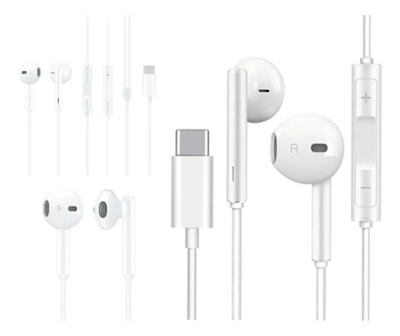 Huawei Lc 0296 Type-c Headphones In-ear Phf Headset Blanco
