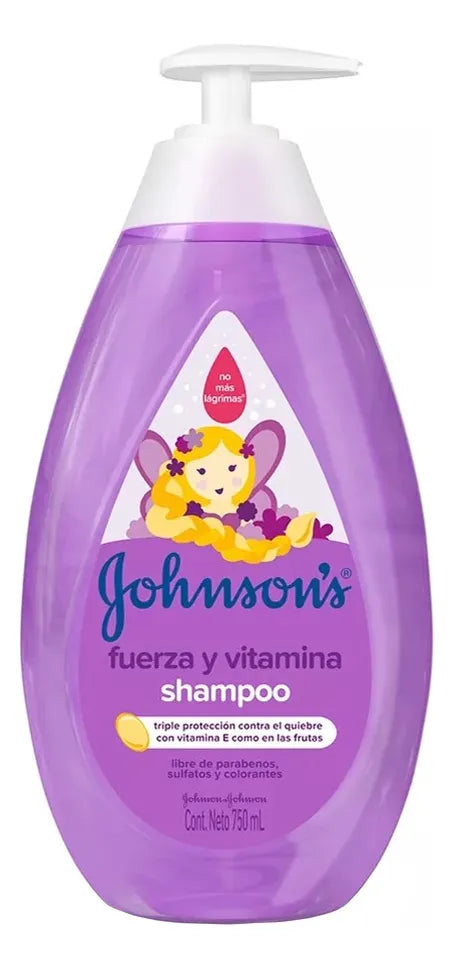 Shampoo Johnsons Baby Fuerza Y Vitamina X 750ml