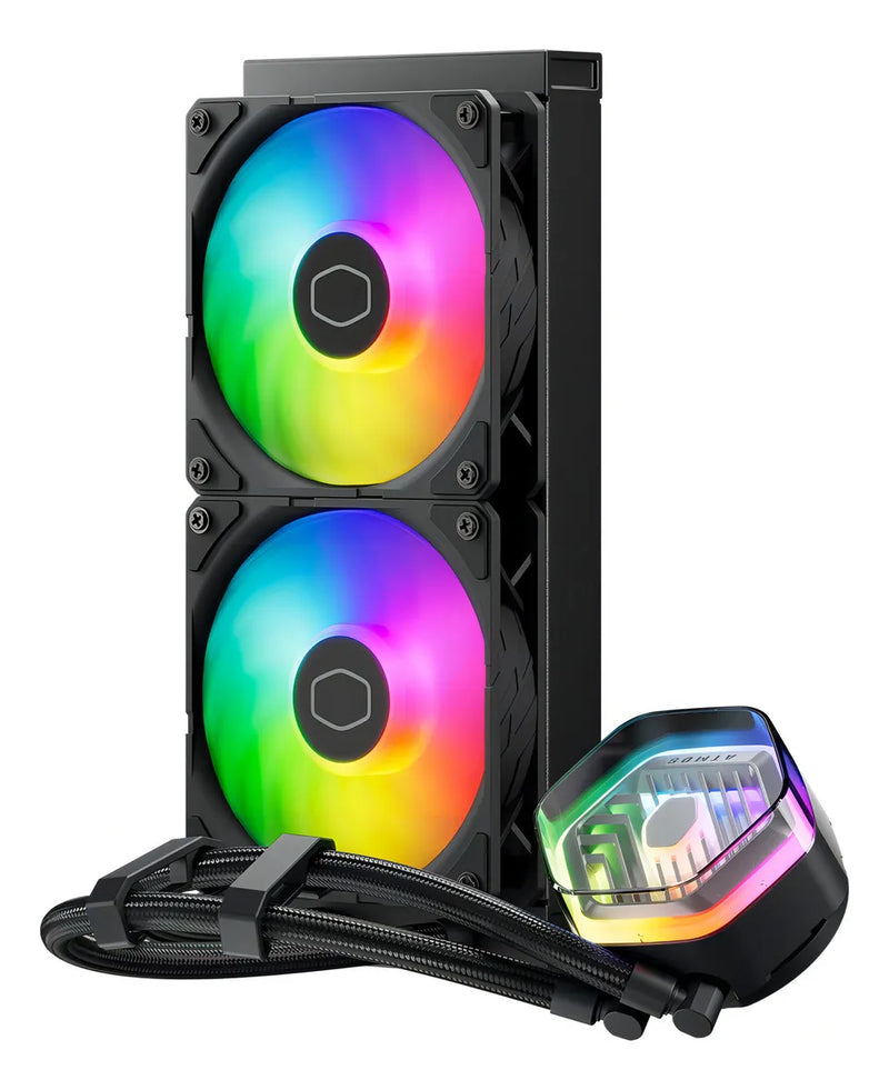 Enfriamiento Liquido Cooler Master Masterliquid 240 Atmos Led Rgb