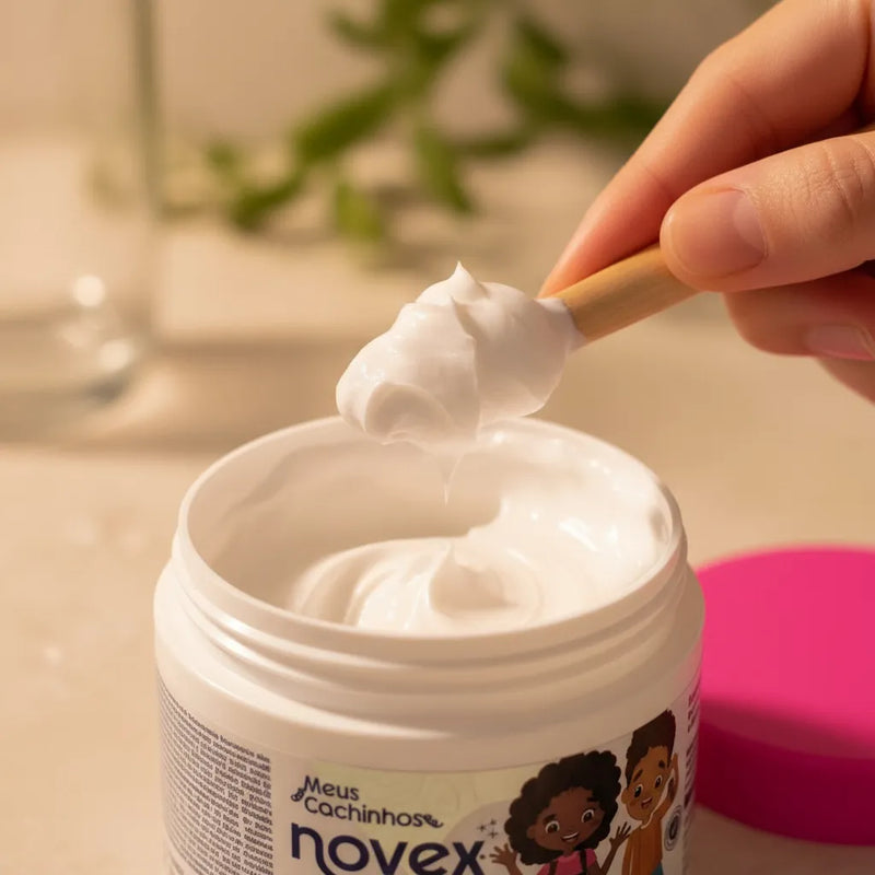 Novex Churcos Crespos Rizos Niñas(os) Shampo+ Acond+ Crema P
