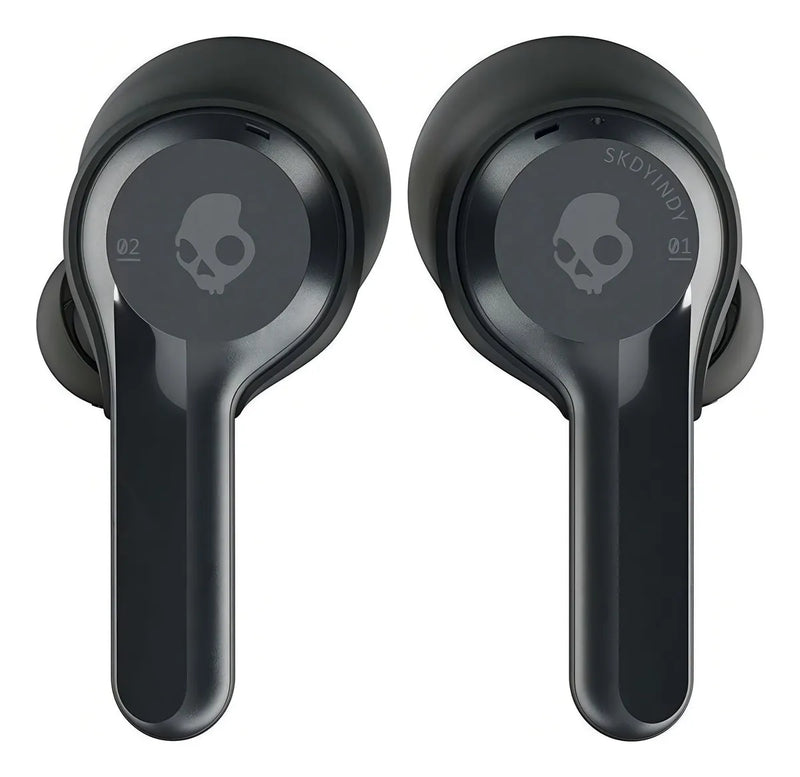 Audífonos in-ear gamer inalámbricos Skullcandy Indy black con luz LED