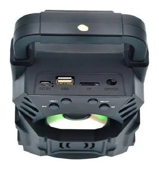 Potente altavoz portátil inalámbrico LED Bluetooth