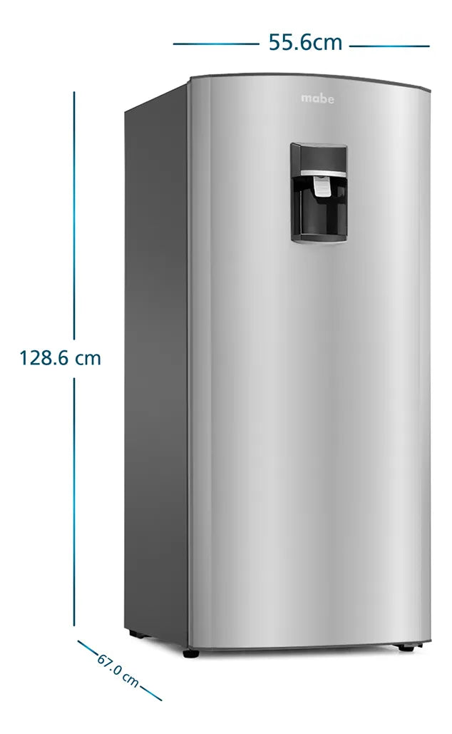 Nevera Convencional 211 Litros Brutos Mabe Rmu210nacu Color Gris