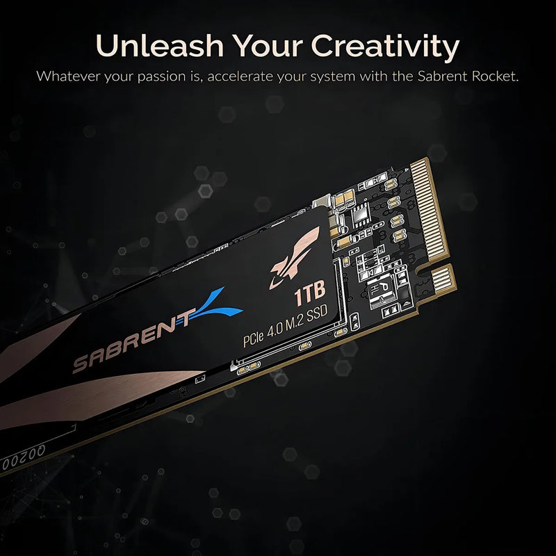 Disco sólido interno Sabrent SB-ROCKET-NVMe4 1TB