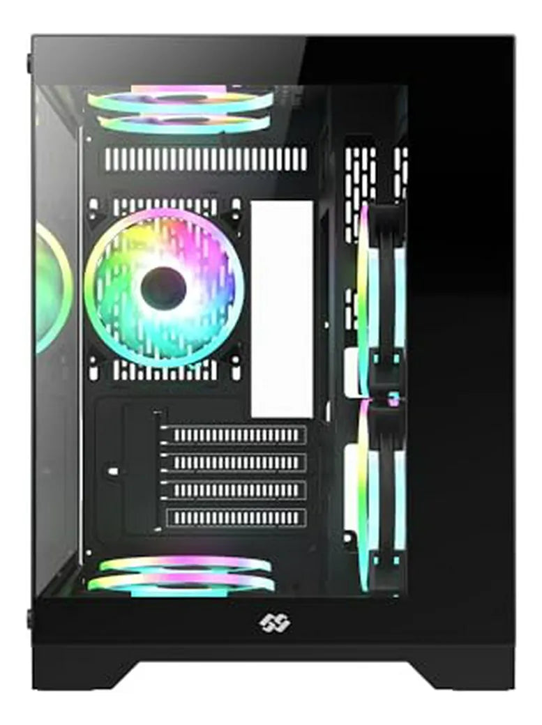 Estuche Gaming Microatx Bluegears B-pellucid Con Vidrio Temp