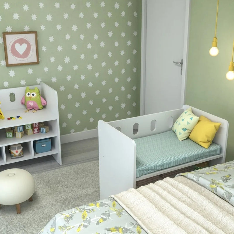 Cuna Colecho 2 En 1 Angels Infantil Blanco