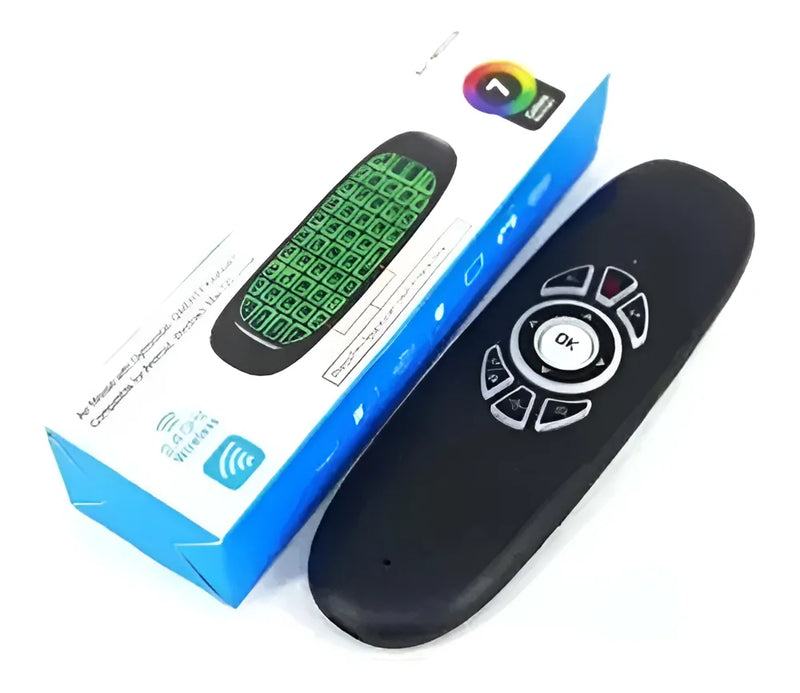 Mini Teclado Inalambrico Air Recargable Gadnic Mouse Color del mouse Negro Color del teclado Negro