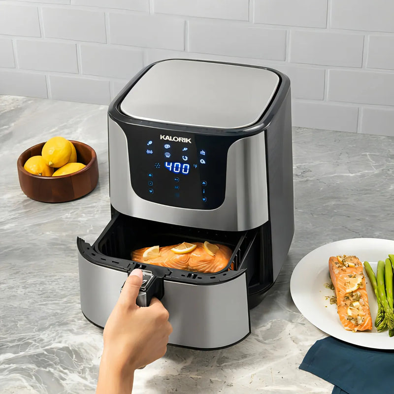 Ft44844ss - Airfryer Pro Kalorik De 3.5 Lts Color Gris 110V/220V