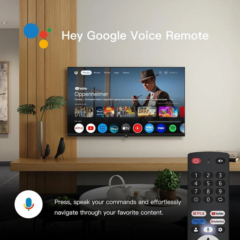 Televisor Smart Tv De 40 Pulgadas Fpd 1080p Fullhd Google Tv