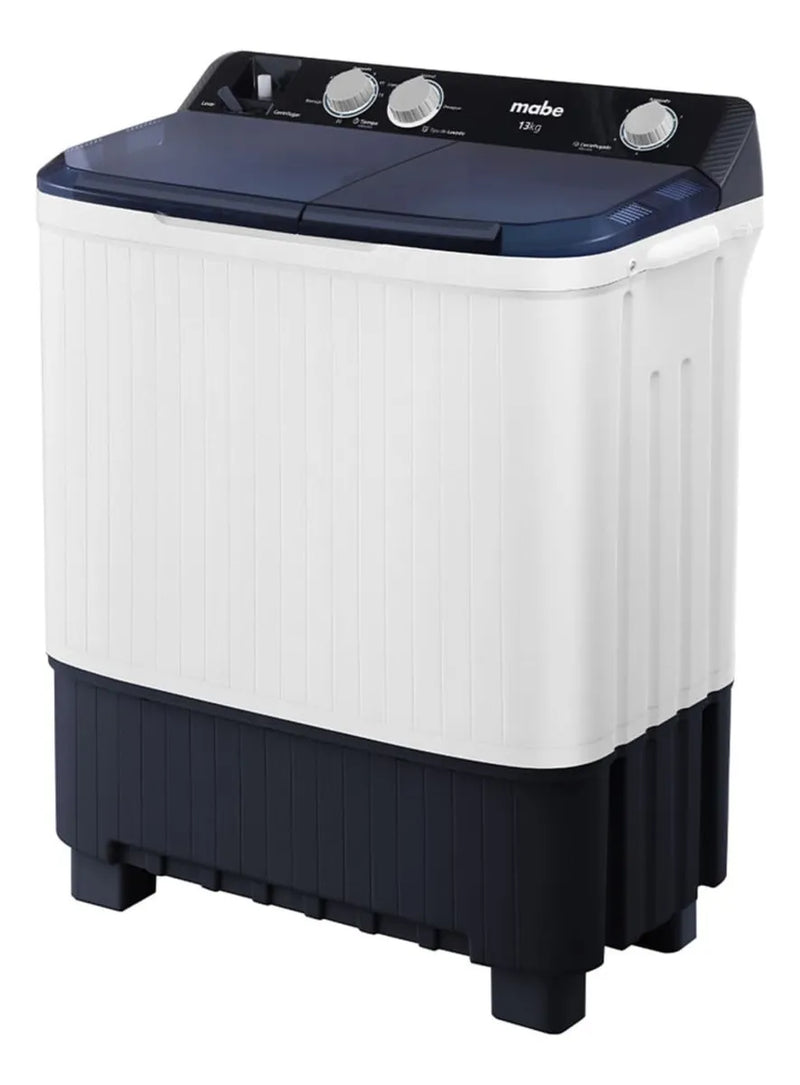 Lavadora Semiautomática 13 Kg Blanca Mabe - Lmd3123hbab0 Blanco