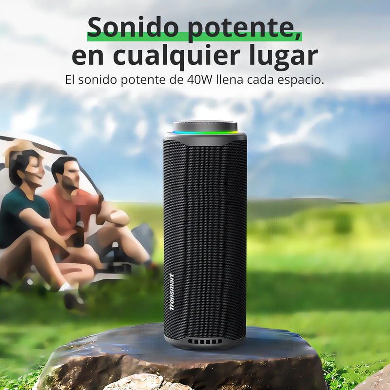 Tronsmart T8 Bocina Bluetooth Portátil 40w Sonido De 360