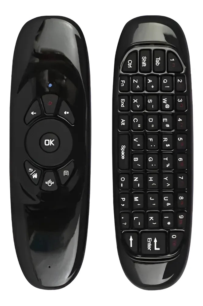 Mini Teclado Inalambrico Air Recargable Gadnic Mouse Color del mouse Negro Color del teclado Negro