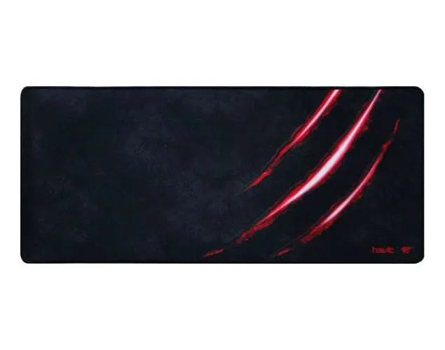 Pad Mouse Gamer Extralargo Para Pc Computador Havit Black/red