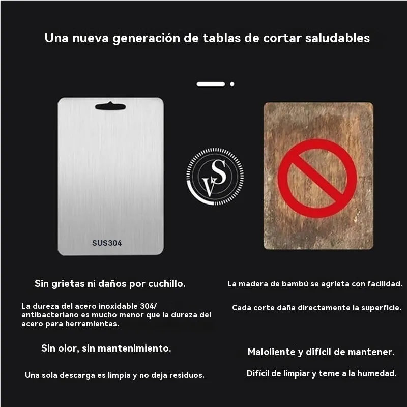 Placa De Corte De Titanio 100% Puro Ch Para Cocina