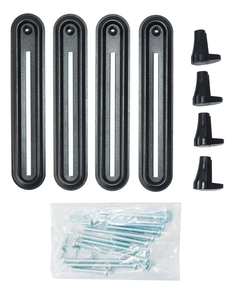 Kit Adaptadores Monitores No-vesa (sin Huecos), Techgo Xm-01 Negro