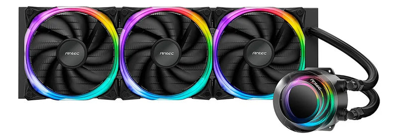 Enfriador de agua Aio Antec Vortex 360 Preto Argb 360mm