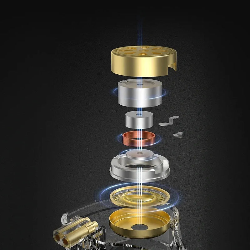 Audifonos profesionales Kz Zsn Pro 2 Stage con microfono