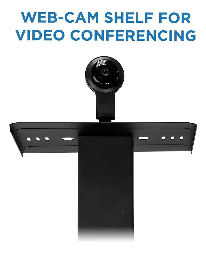 Soporte Tv Pedestal Con Ruedas 32-70 Pulgadas Color Negro