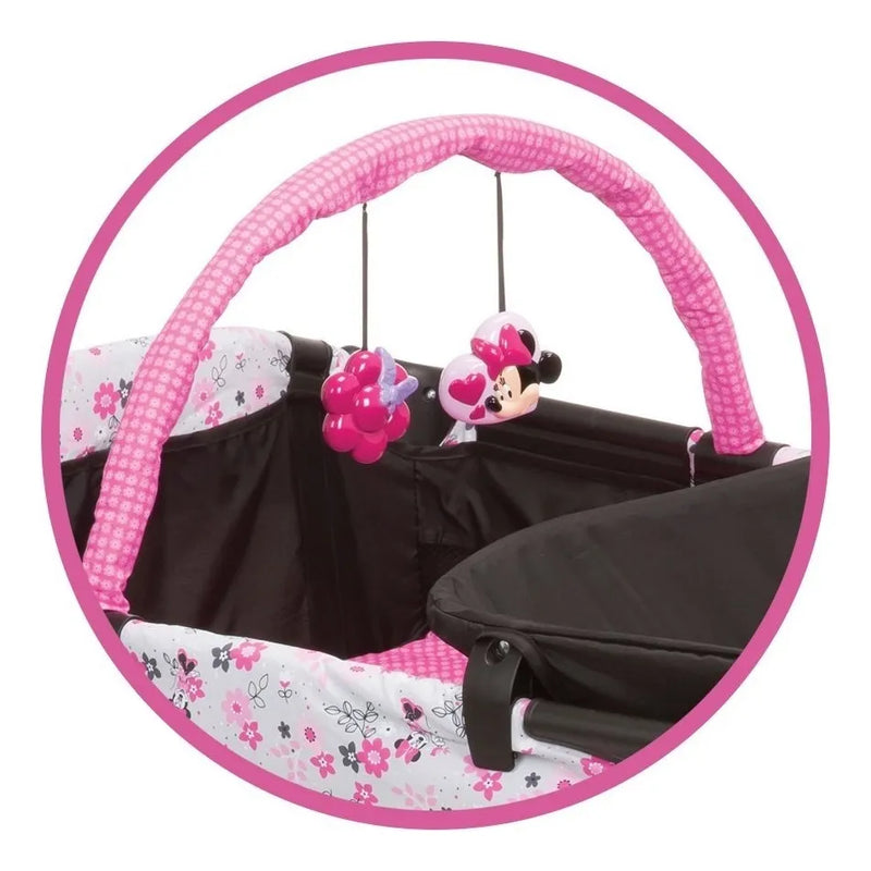 Disney Sweet Wonder Minnie Garden Cuna Corral Cambiador
