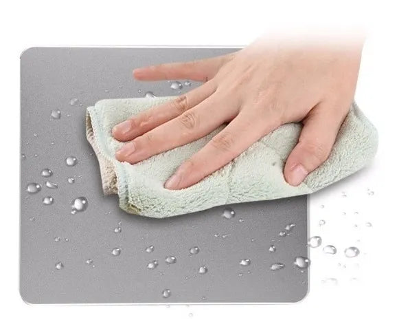 Mouse Pad Aluminio Tudson Antideslizante 240mm*180mm*2mm Silver