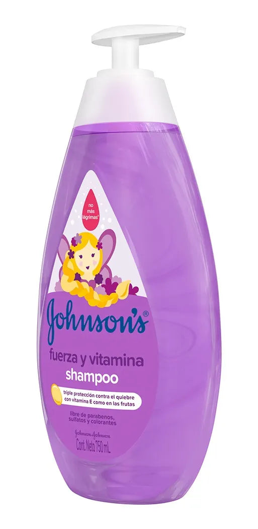 Shampoo Johnsons Baby Fuerza Y Vitamina X 750ml