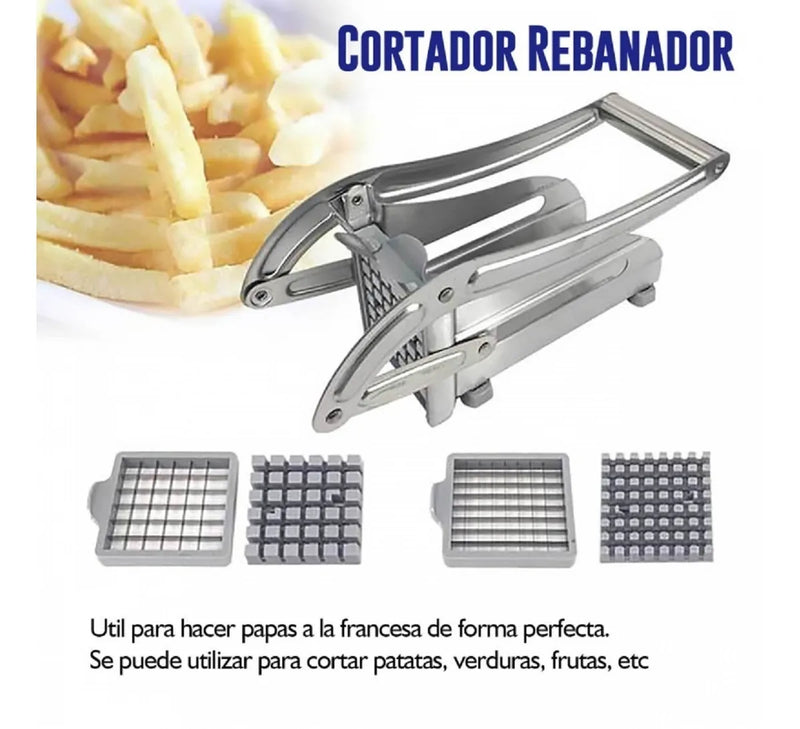 Cortador Picador Triturador De Papas Y Verduras Metálico