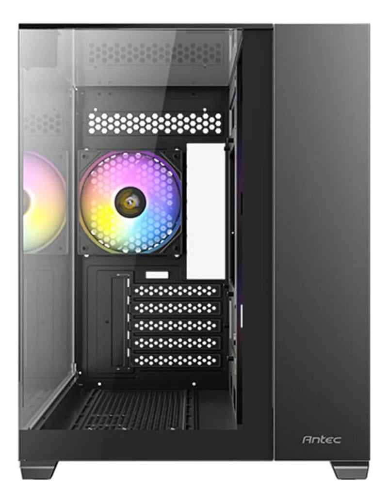 Gabinete Antec Cx600m Trio Argb Mini Tower Itx 3 Fan Argb Negro
