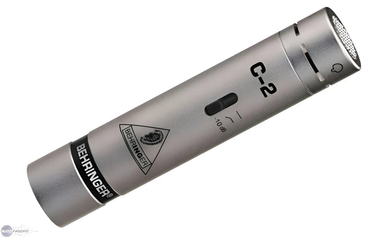 Micrófonos Behringer C-2 Condensador Cardioide color plateadoS